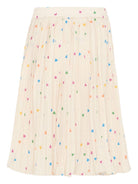 Gonna per bambina Molo avorio con stampa cuoricini all-over 2S26D108 9537 MOLO KIDS 