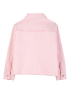 Giacca per bambina Billieblush rosa con tasche in paillettes U22156 S51 BILLIEBLUSH KIDS 