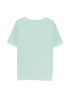 T-shirt per bambino MC2 Saint Barth Kids verde chiaro con stampa a rilievo POT0002 01230L MC2 ST. BARTH KIDS 