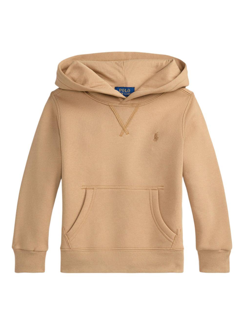 Felpa per bambino Polo Ralph Lauren Kids beige con cappuccio 322749954 061 Ralph Lauren kids 