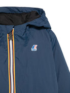 Giubbino per bambino K-Way Kids blu con cerniera K7141FW B67 K-WAY KIDS 