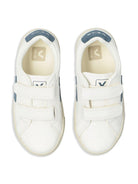 Sneakers V-90 per bambini Veja Kids bianche con chiusura a strappi SV0520643 EXTRA WHITE CALIFORNIA VEJA KIDS 