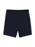 Bermuda per neonato BOSS Kidswear blu con stampa J52083 849 BOSS KIDS 