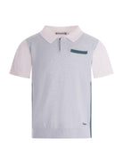 Polo per bambino Bonpoint verde con taschino C06BJUK00001 103 BONPOINT KIDS 