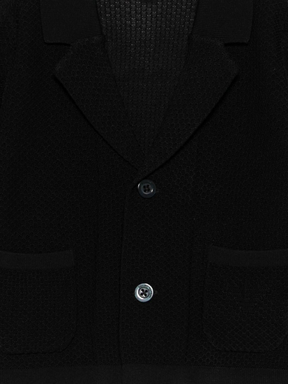 Cardigan per neonato Emporio Armani Kids blu con bottoni tascabili EB001223 AF23412 UB118 EMPORIO ARMANI KIDS 