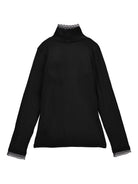 T-shirt per bambina Philosophy Di Lorenzo Serafini Kids nera con stampa logo I1F619 6212 P050 PHILOSOPHY 