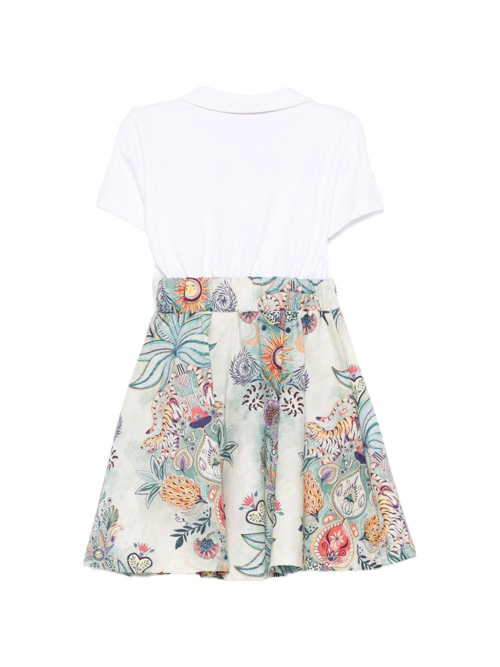 Abito per neonata Just Cavalli Kids multicolore con stampa grafica JIP26109VE PRISTINE JUST CAVALLI KIDS 