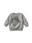 Felpa per neonato Stella McCartney Kids grigio con stampa grafica sul davanti TY4540 Z0499 807 STELLA McCARTNEY KIDS 