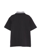 T-shirt per bambino Etro Kids blu con colletto stile polo GY8P11 Z2119 621 ETRO KIDS 