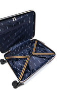 Trolley Small K-Way Kids bianca con logo sul davanti K11416W L36 K-WAY KIDS 