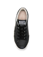 Sneakers per bambina Goolden Goose Kids nera con stella glitterata<BR/> F00107F008661 90100 GOLDEN GOOSE KIDS 