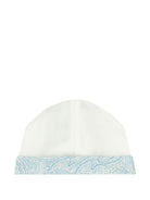 Set tutina cappellino e bavaglino per neonato Etro Kids multicolore con stampa Pegaso sul davanti GYB540 Z3672 102CE ETRO KIDS 