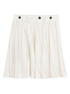 Abito per bambina Dkny Kids bianco con motivo gessato D62598 Z40 DKNY KIDS 