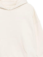Felpa per bambina Palm Angels Kids bianca con cappuccio PGBB014S26FLE001 002 PALM ANGELS KIDS 