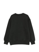 Felpa per bambini MSGM Kids nera con stampa logo sul davanti S6MSJUSW220 MS040 MSGM KIDS 