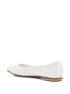 Ballerine per bambina Andrea Montelpare bianche con finitura satinata MT11853 VAR1 MONTELPARE TRADITION KIDS 