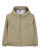 Giubbino da bambino Boss Kids beige con cappuccio e zip J52996 295 BOSS KIDS 
