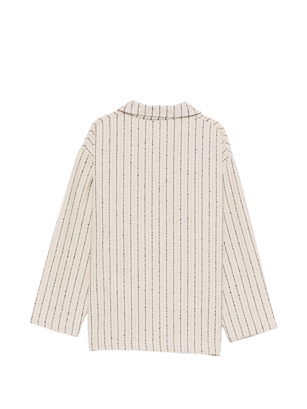 Camicia per bambino Paolo Pecora Kids beige a righe PP4308 BEIGE PAOLO PECORA KIDS 