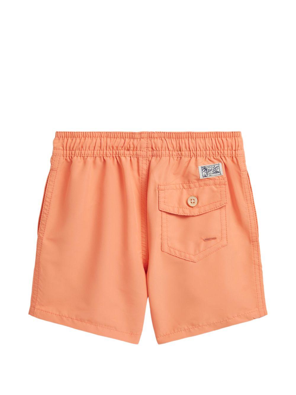 Costume per bambino Polo Ralph Lauren Kids arancione con ricamo Polo Pony 322904015 500 Ralph Lauren kids 