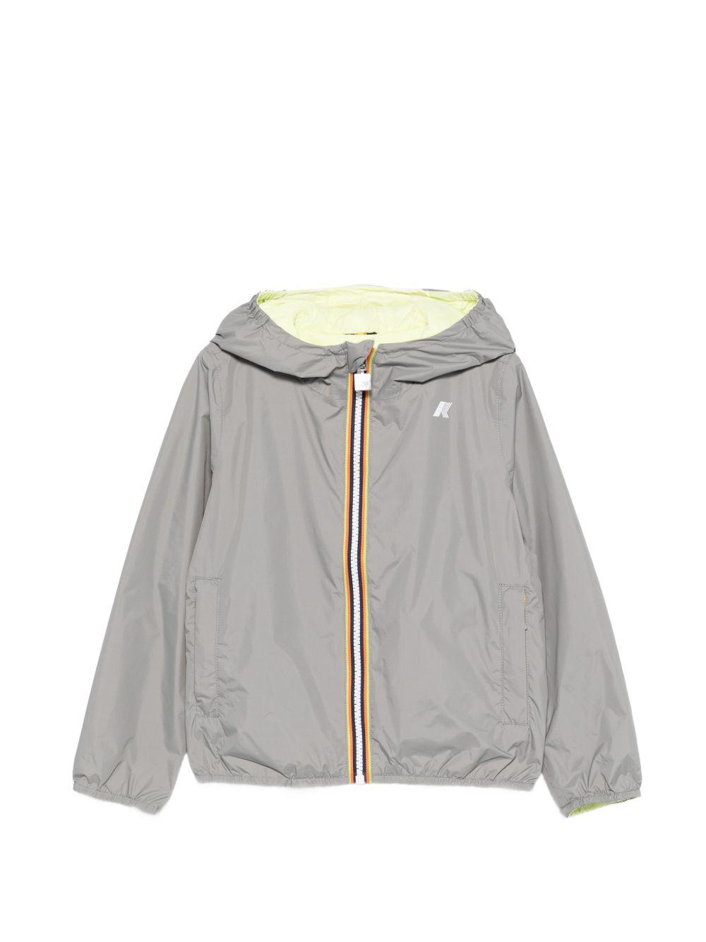 Giubbino per bambino K-Way Kids grigio con cerniera K61314W C69 K-WAY KIDS 