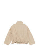 Giubbino per bambina Pinko Kids beige con tasche frontali KFGB0180CE023 0025 PINKO KIDS 