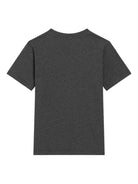 T-shirt per bambino Dolce & Gabbana Kids grigio con applicazione logo L4JTHU G7PKP S8292 DOLCE & GABBANA KIDS 
