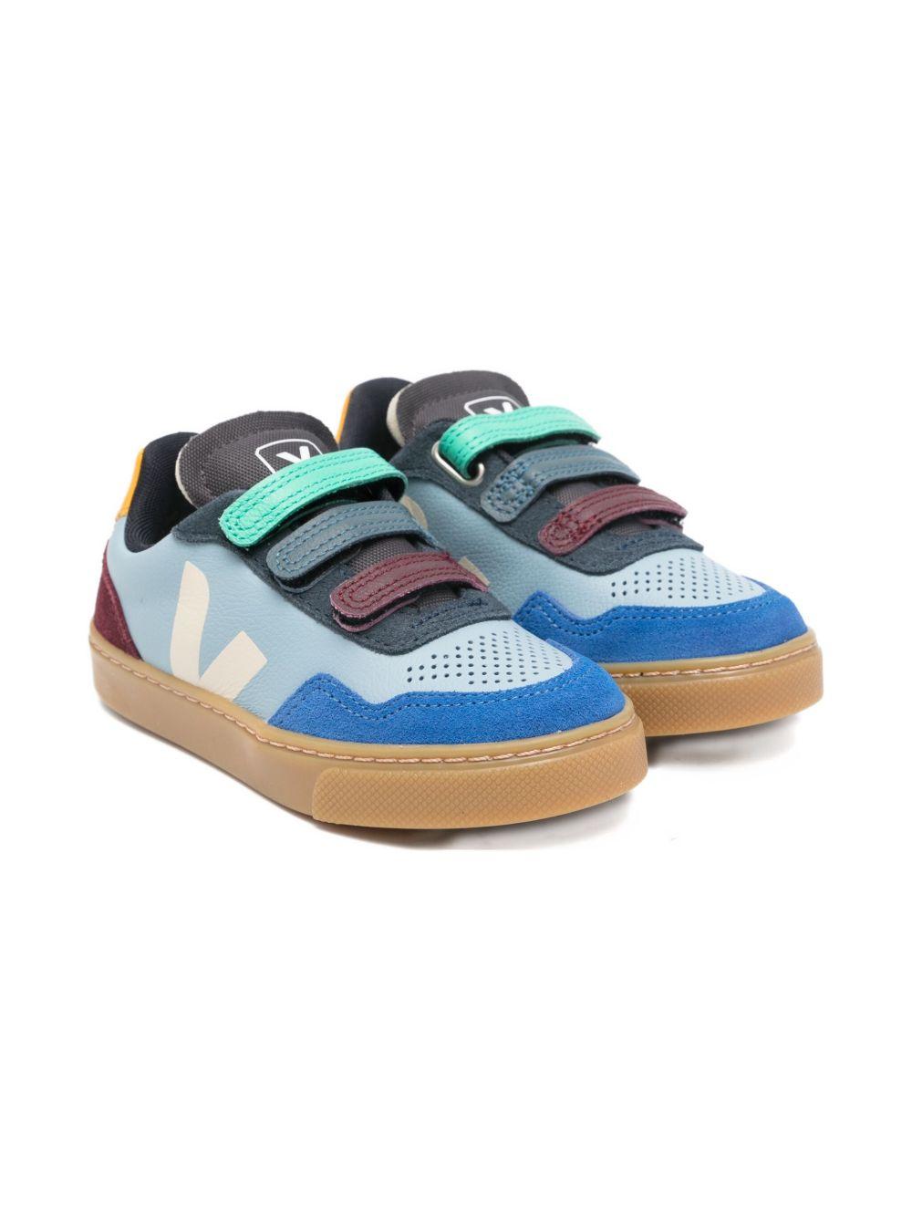 Sneakers per bambini VEJA Kids V-90 multicolore con chiusura a strappo MN2021174C SMALL V-90 VEJA KIDS 