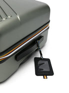 Trolley Eudoxieur K-Way Kids verde con monogramma tono su tono K41351W V15 K-WAY KIDS 