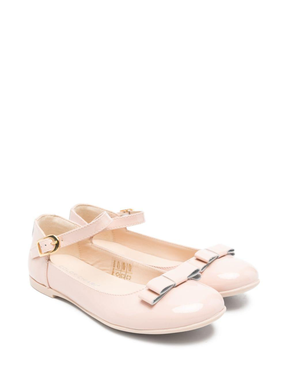 Ballerine per bambina Colorichiari rosa con dettaglio fiocco sul davanti FJ958491 4232 82 COLORICHIARI 