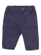 Pantaloni per neonato Emporio Armani Kids blu navy con tasche applicate EB000530 AF16166 UB130 EMPORIO ARMANI KIDS 