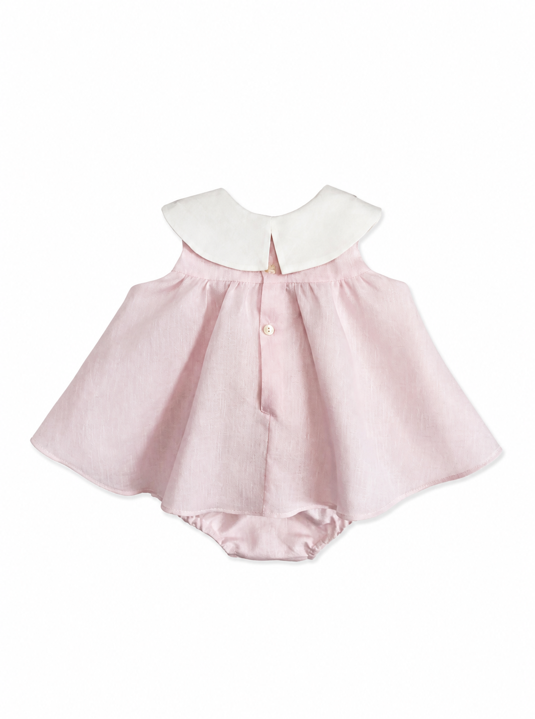 Abito per neonata La Stupenderia rosa con coulotte abbinate 2TBAB52 D33 LA STUPENDERIA KIDS 
