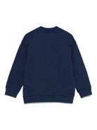 Felpa per bambino Fendi Kids blu con stampa grafica JUH101 5V0 F1I11 FENDI KIDS 