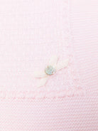 Coperta per neonata Paz Rodríguez rosa con logo ricamato 029-112828 37 H56 PaZ RODRIGUEZ KIDS 