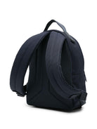Zaino per bambino BOSS Kids blu con tasca con zip sul davanti J53139 849 BOSS KIDS 