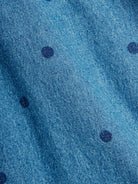 Shorts per bambino Mini Rodini denim con ricamo bassotto 26230152 BLUE MINI RODINI KIDS 
