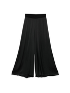 Pantaloni da donna Merci nero modello svasato PAM01P BLACK MERCI 