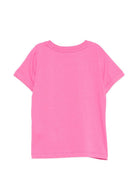 T-shirt per bambina Moschino Kids rosa con stampa Teddy Bear HUM05OLAA03 50533 MOSCHINO KIDS 
