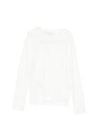 T-shirt per bambino Emporio Armani Kids bianca con dettaglio logo EB000420 AF15013 M0135 EMPORIO ARMANI KIDS 