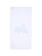 Telo mare per bambino Moschino Kids bianco con stampa orsacchiotto HTX01BLGA24 10101 MOSCHINO KIDS 