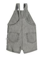 Salopette per neonato Stella McCartney Kids grigia con stampa grafica musicale TYA502 Z0522 909 STELLA McCARTNEY KIDS 