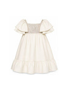 Abito per bambina Etro Kids bianco con stampa paisley GY1A31 I0308 105 ETRO KIDS 