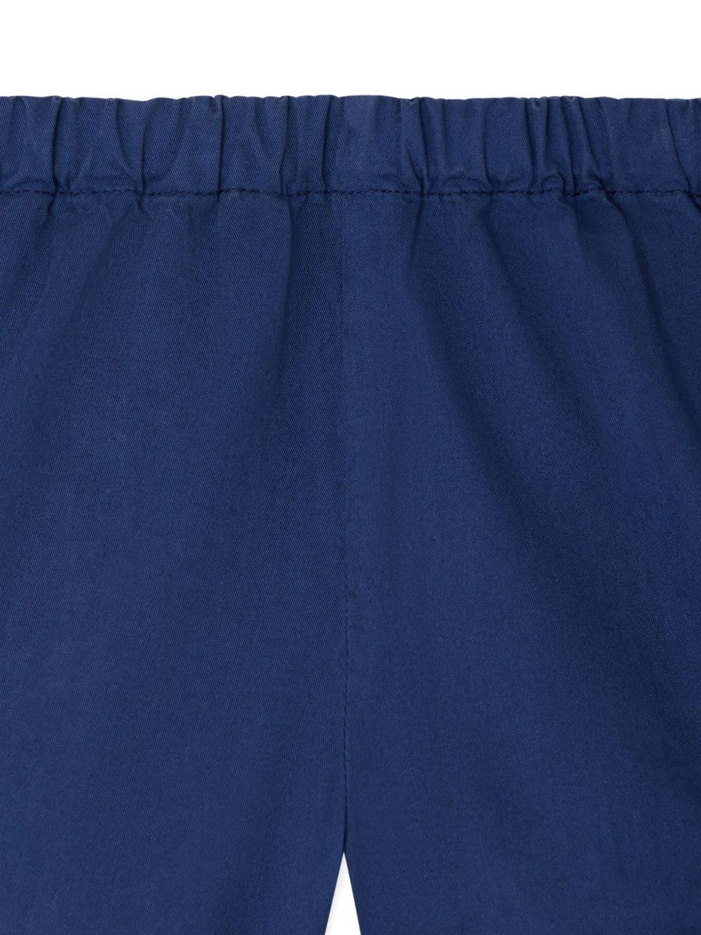 Shorts per neonato Bonpoint blu con vita elasticizzata C06YBEW00001 074 BONPOINT KIDS 