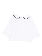 Blusa per neonati Jesurum Baby bianca con colletto alla Peter Pan CITRINO VAR.4105 JESURUM 