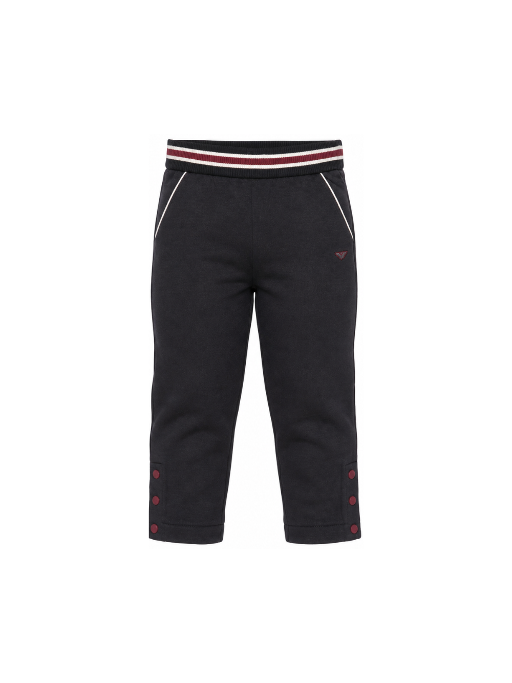 Pantatuta per bambina Emporio Armani kids blu scuro con fascia elastica EG000856 AF10126 UB118 EMPORIO ARMANI KIDS 