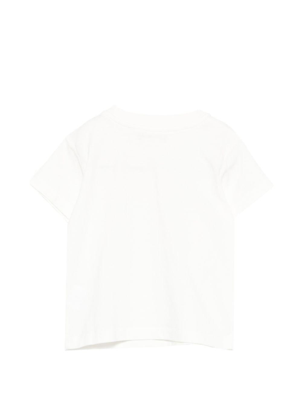 T-shirt per neonata Bonpoint bianca con stampa ciliegie sul davanti S06XTSK00002 102 BONPOINT KIDS 