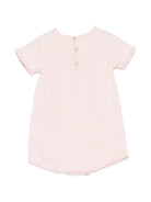 Abito per neonata Paz Rodriguez rosa con dettagli a fiocco 005-123687 322 PaZ RODRIGUEZ KIDS 
