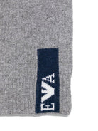 Set berretto e sciarpa per bambino Emporio Armani Kids grigio con dettaglio logo EB000812 AF17340 O8005 EMPORIO ARMANI KIDS 