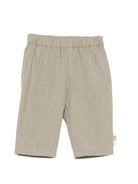 Pantaloni per neonato Douuod Kids beige con elastico in vita DZ6030 I0337 903 DOUUOD KIDS 