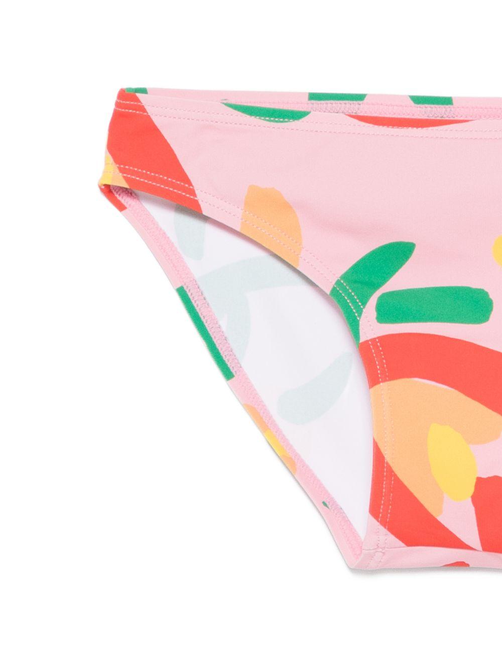 Bikini per bambina Stella McCartney Kids rosa con stampa floreale TYCB35 Z3513 509MC STELLA McCARTNEY KIDS 
