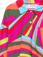 Camicia per bambina Emilio Pucci Kids multicolore con design a fantasia PZ8A50 Z3346 999 EMILIO PUCCI KIDS 
